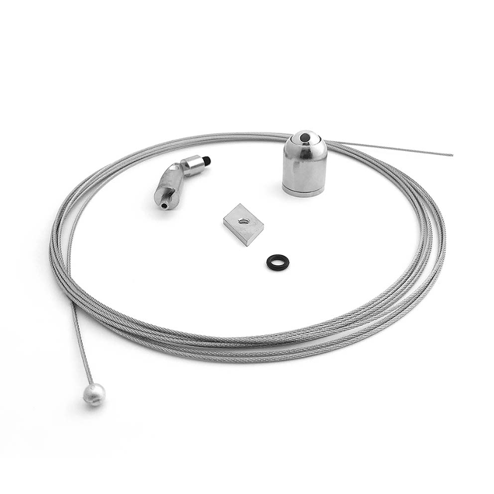 Kit de suspension orientable (Câble de 3m inclus, charge max: 4 kg) - AKSO