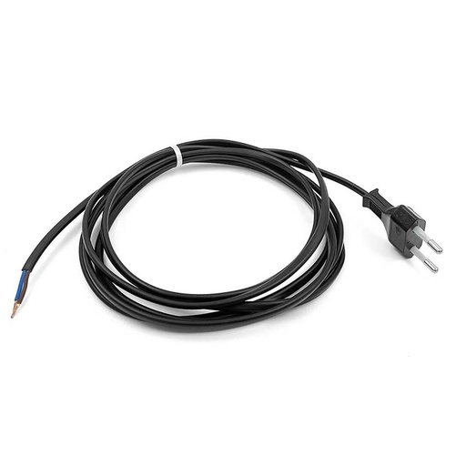Câble 230V (bleu-brun) avec fiche CH- longueur: 3 m - AC230CH3