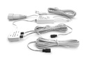 Switch box avec 2 capteurs apparents standards - input 3m de câble - output boîtier 30cm de câble - câble de 3m sur cellules - SPS3F03S