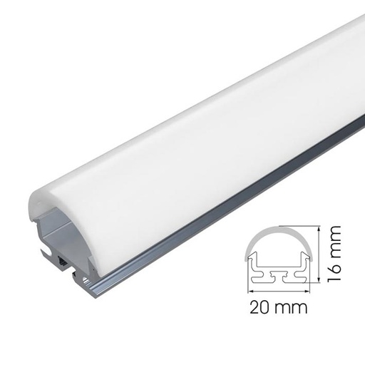 Profil BKR201 avec diffuseur