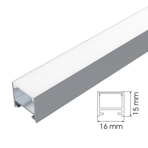 Profil BKR216 avec diffuseur