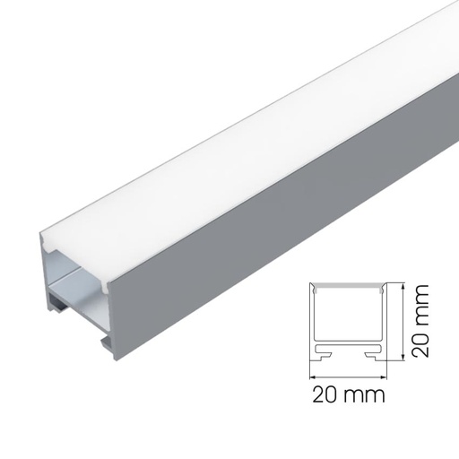 Profil BKR220 avec diffuseur